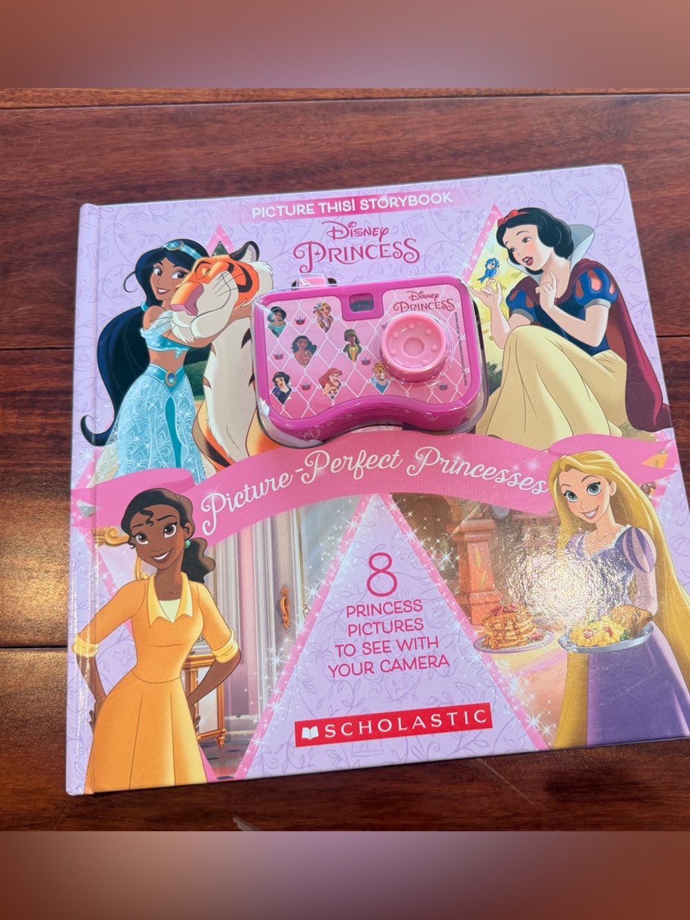 Disney Princess Pink Storybook with Toy Camera